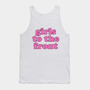 Girls To The Front Riot Aesthetic Streetwear Vaporwave Tank Top